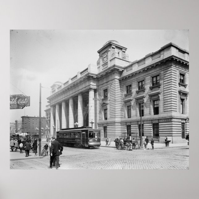 Zugpassagierterminal Poster (Vorne)