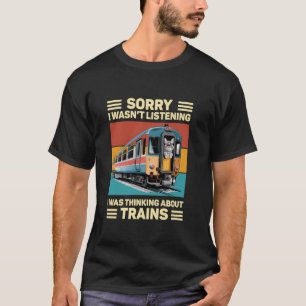 Zugschenke Modell Eisenbahnleitschiff Katze T-Shirt