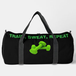 Zugschweiß-Wiederholung - Motivierend Gym-Beutel Duffle Bag