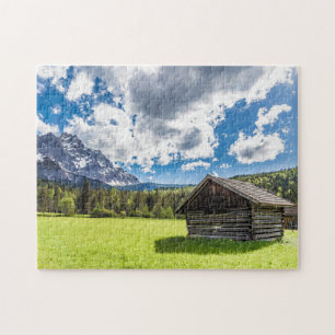Zugspitze Alm Panorama Garmisch-Partenkirchen Post Puzzle