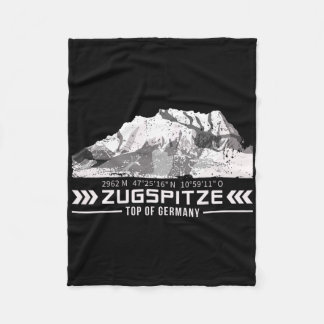 Zugspitze Alpen Wetterstein Berge Wandern Klettern Fleecedecke