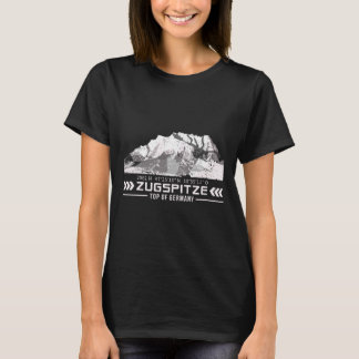 Zugspitze Alpen Wetterstein Gebirge Wandern Klette T-Shirt