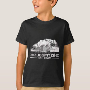Zugspitze Alpen Wetterstein Gebirge Wandern Klette T-Shirt