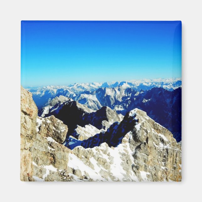 Zugspitze Deutsche Alpen Magnet (Vorne)