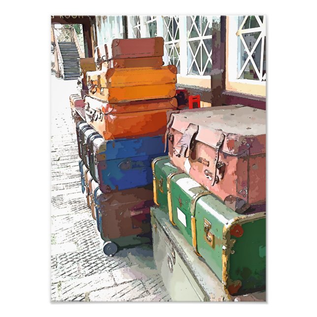 ZUGSTATIONEN FOTODRUCK (Vorne)