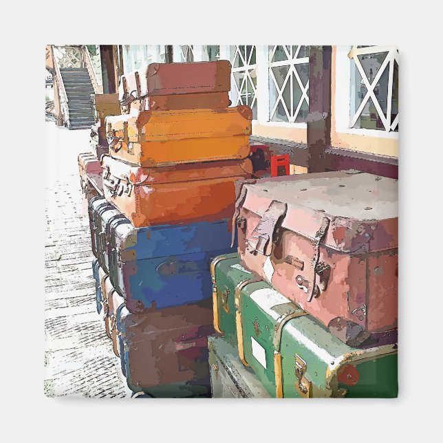 ZUGSTATIONEN MAGNET (Vorne)