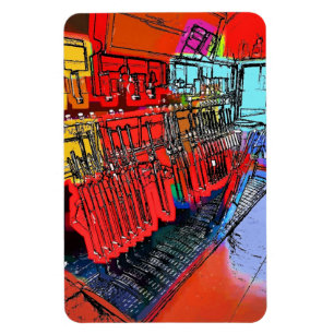 ZUGSTATIONEN MAGNET