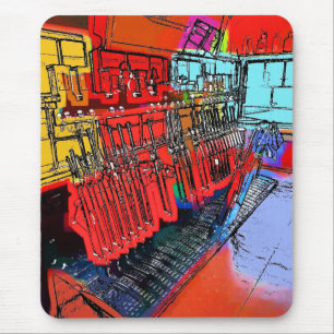 ZUGSTATIONEN MOUSEPAD