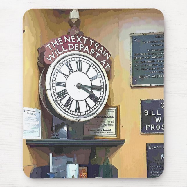 ZUGSTATIONEN MOUSEPAD (Vorne)