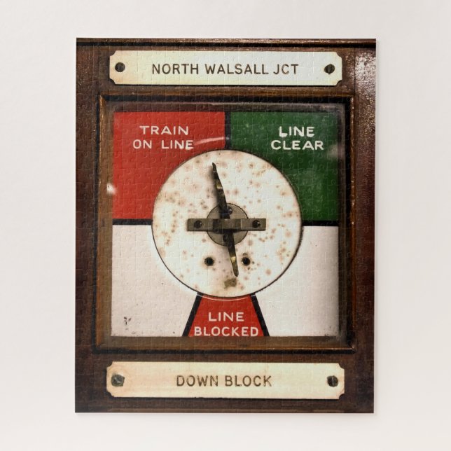 ZUGSTATIONEN PUZZLE (Vertikal)