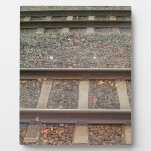 Zugtrassen, Bahn Fotoplatte (Vorderseite)