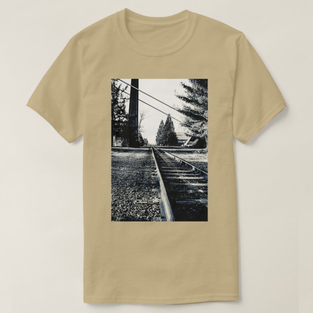 Zugtrassen T-Shirt (Design vorne)