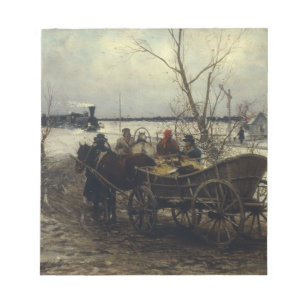 Zugtreffen Notizblock