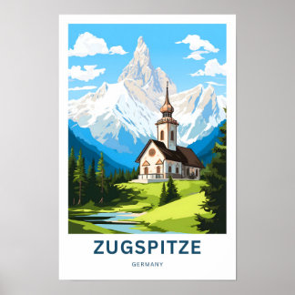 Zugtrotz Germany Travel Print Poster