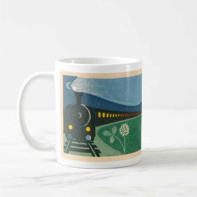 Zugverpackungs-Tasse Kaffeetasse (Links)