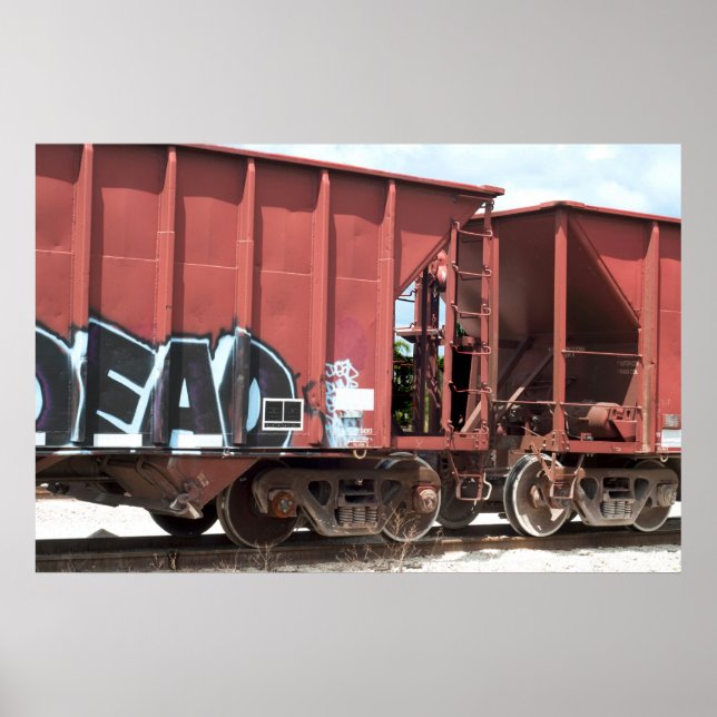 Zugwagen verbunden poster (Vorne)