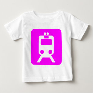 Zugzeichen - Magenta Baby T-shirt