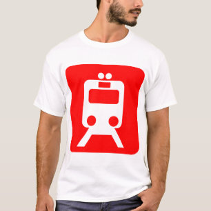 Zugzeichen - Rot T-Shirt