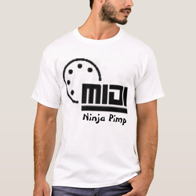 Zuhälter Midis Ninja T-Shirt (Vorderseite)