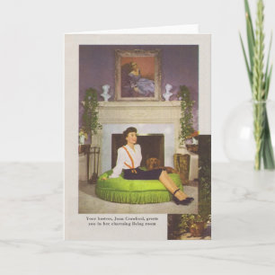 Zuhause 1944 Joans Crawford Brentwood Karte