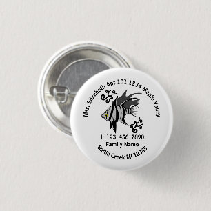 Zuhause-Adresse der alten Ehefrau verloren Button