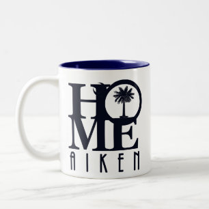 ZUHAUSE Aiken South Carolina 11oz Zweifarbige Tasse