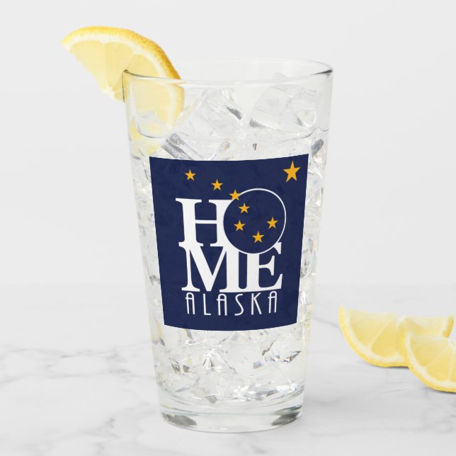 ZUHAUSE Alaska Glas (Vorderseite Ice)