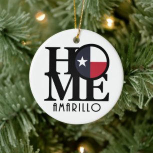 ZUHAUSE Amarillo Keramik Ornament