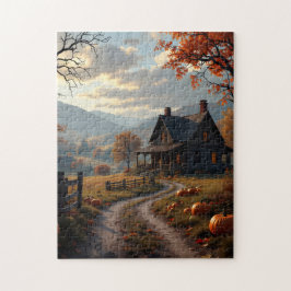 Zuhause an Thanksgiving Puzzle