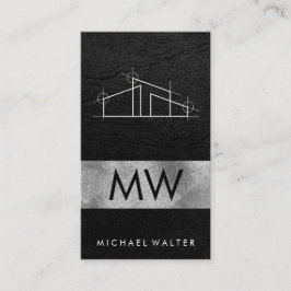 Zuhause Architect Logo Visitenkarte