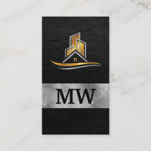 Zuhause Architect Real Anwesen Logo Visitenkarte