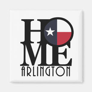 ZUHAUSE Arlington Texas Magnet