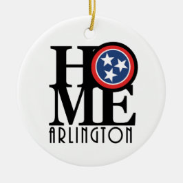 ZUHAUSE Arlington TN Keramik Ornament