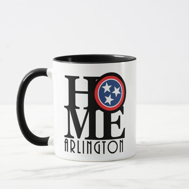 ZUHAUSE Arlington TN Tasse (Links)