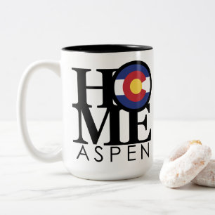 ZUHAUSE Aspen Colorado 15oz Zweifarbige Tasse