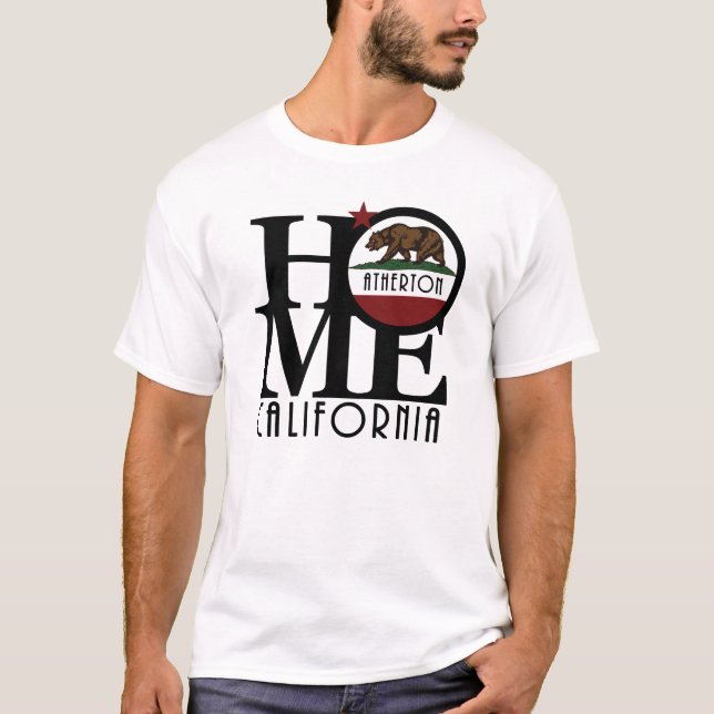ZUHAUSE Atherton California T-Shirt (Vorderseite)