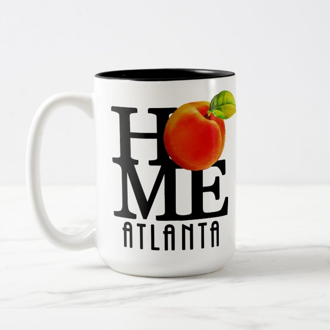 ZUHAUSE Atlanta Georgia 15oz Zweifarbige Tasse (Links)