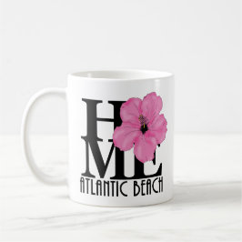 ZUHAUSE Atlantic Beach 11oz Rosa Hibiskus Kaffeetasse