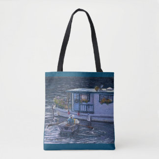 "Zuhause auf dem Wasser" Tote-Tasche