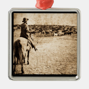 Zuhause auf der Strecke Ornament Aus Metall