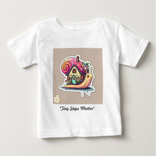 "Zuhause auf meinem Rücken" Baby T-shirt