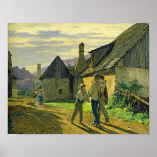 Zuhause aus dem Krieg, 1859 Poster