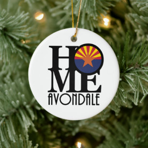 ZUHAUSE Avondale Arizona Keramik Ornament