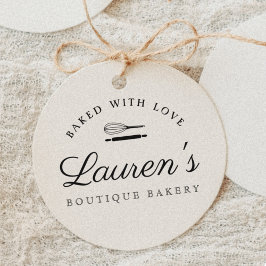 Zuhause-Bäckerei-Logo im klassischen Stil Gummistempel