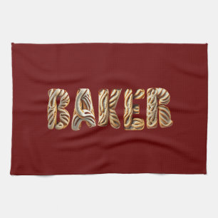 Zuhause Baker Geschirrtuch