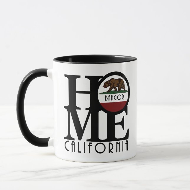 ZUHAUSE Bangor California Tasse (Links)