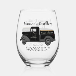 Zuhause Bar Fun Moonshine Stemless Weinglas Weinglas Ohne Stiel