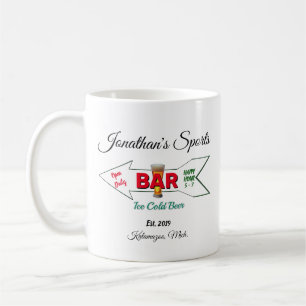 Zuhause Bar Tavern Pub Man Cave Kaffee Heute Tasse
