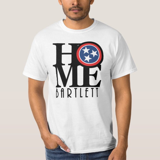 ZUHAUSE Bartlett T-Shirt (Vorderseite)