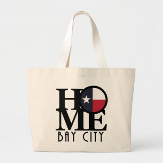 ZUHAUSE Bay City Texas Jumbo Stoffbeutel